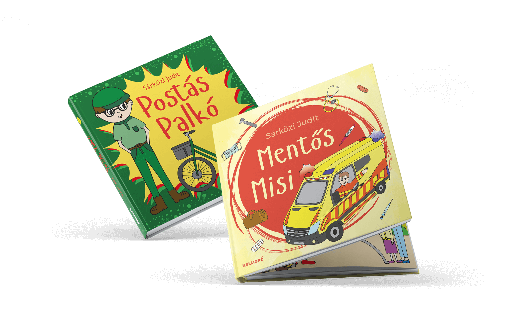 Postás Palkó és Mentős Misi 3D könyvek