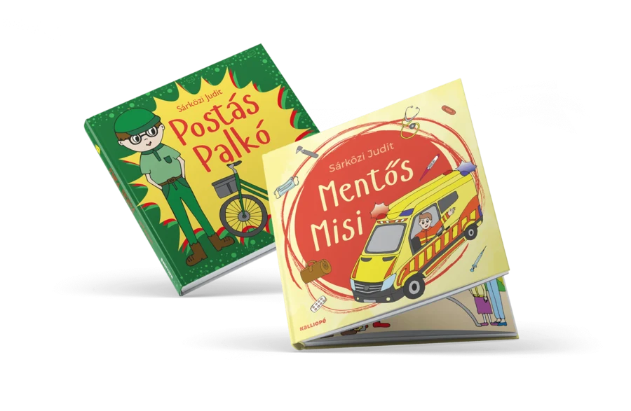 Postás Palkó és Mentős Misi 3D könyvek