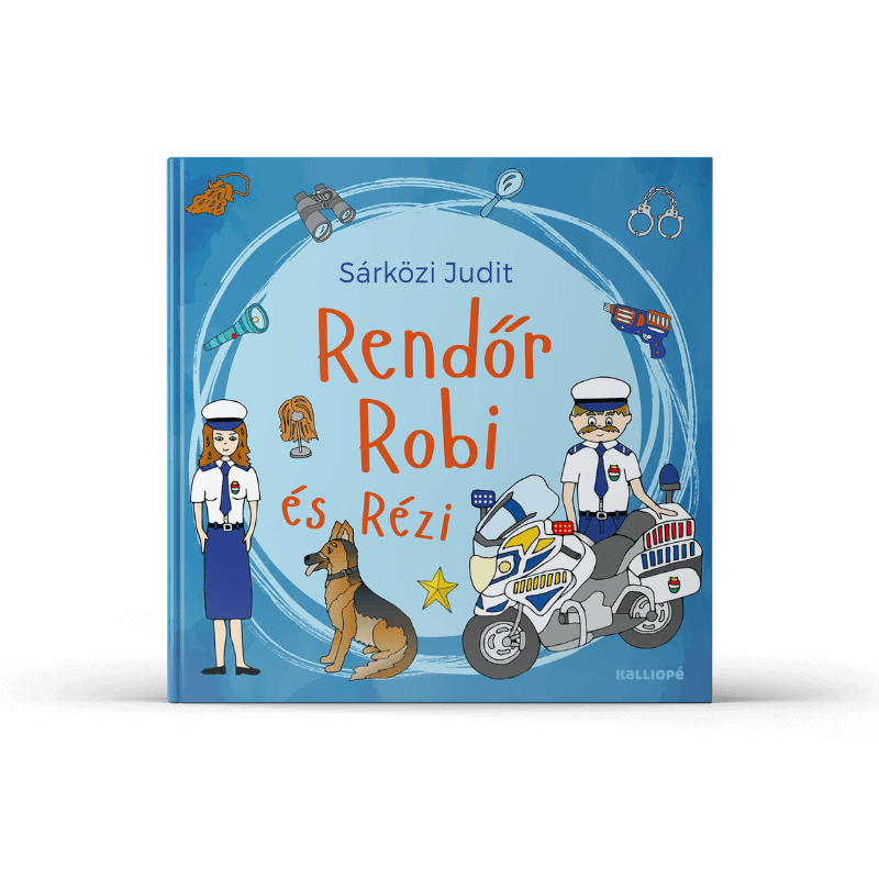 Rendőr Robi és Rézi mesekönyv borító