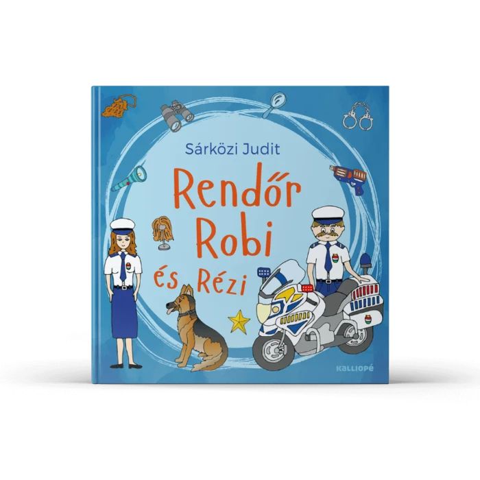 Rendőr Robi és Rézi mesekönyv borító